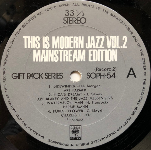 This Is Modern Jazz Vol. 2 - Mainstream Edition