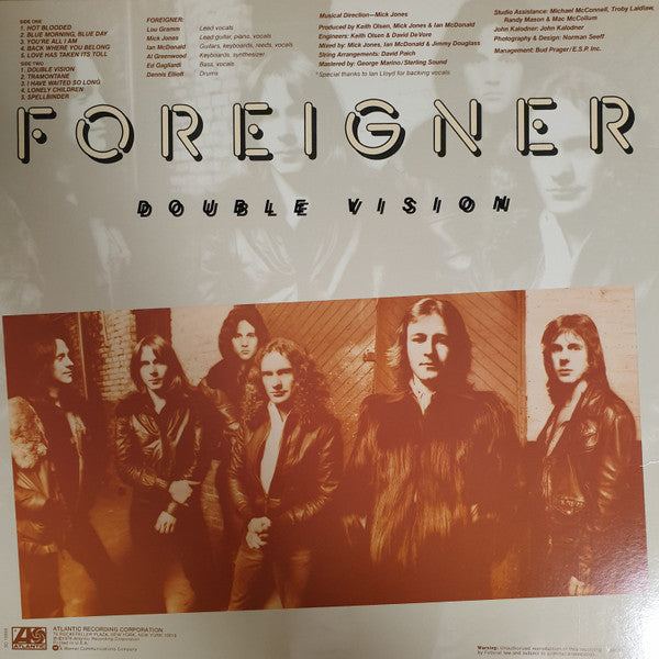 Release: Double Vision-Vinyl-US-1979-SD 19999-13828728