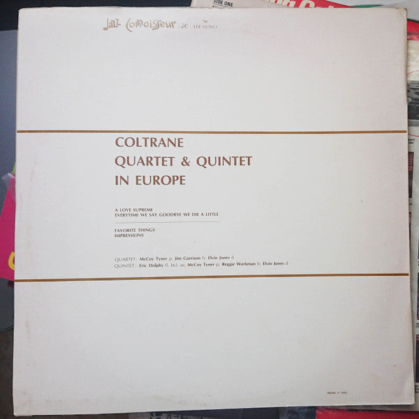 Quartet & Quintet In Europe