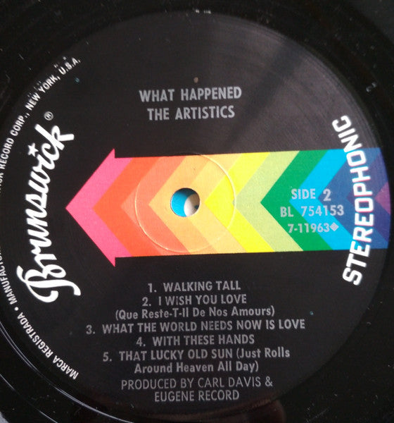 Master Release: What Happened by The Artistics