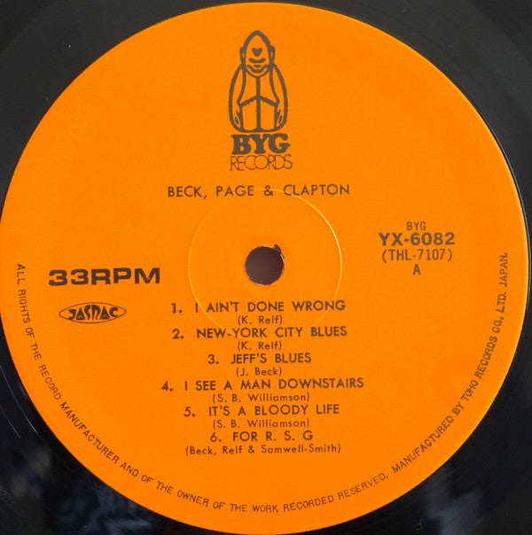 Beck, Page & Clapton