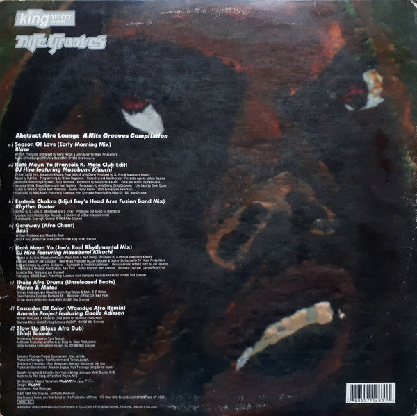 Release: Abstract Afro Lounge-Vinyl-US-1998-KNG 83, KNG-83-6441