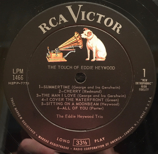Release: The Touch Of Eddie Heywood-Vinyl-US-1958-LPM-1466-15558689
