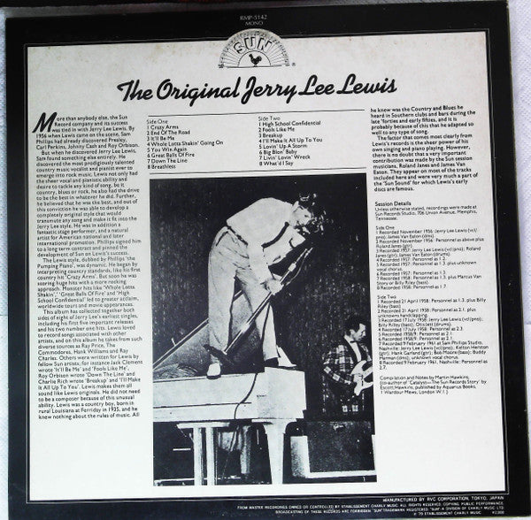Master Release: The Original Jerry Lee Lewis by Jerry Lee Lewis
