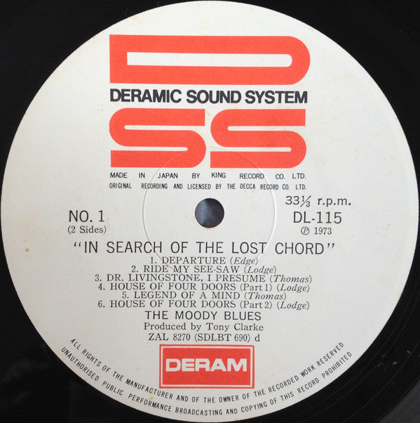In Search Of The Lost Chord = 失なわれたコードを求めて
