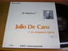 Julio de Caro Y Su Orquesta Típica - El Malevo Julio de Caro Y Su Orquesta Típica Vol.3 (Vinyl, LP, Compilation, Mono) Very Good (VG) / Very Good (VG)