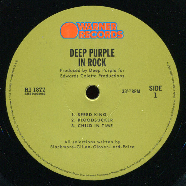 Deep Purple In Rock