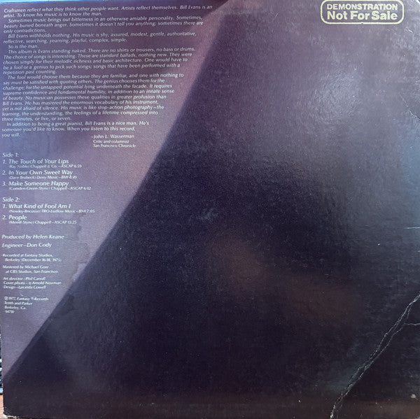 Release: Alone (Again)-Vinyl-US-1977-F-9542-35637577