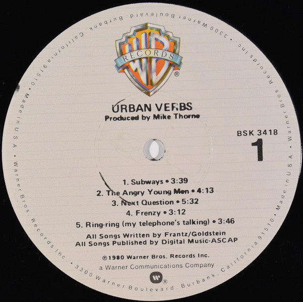Urban Verbs