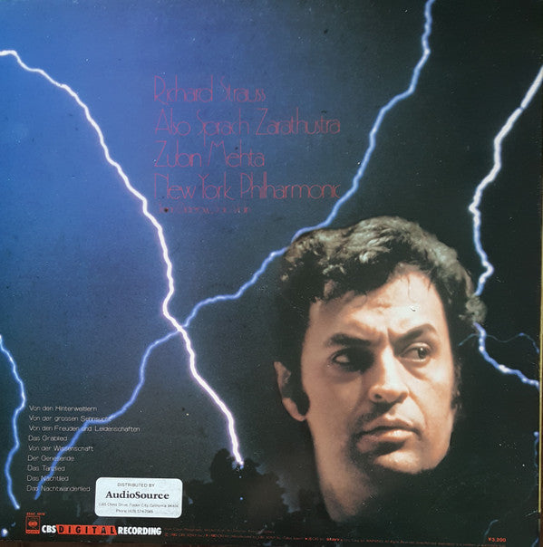 Release: Also Sprach Zarathustra-Vinyl-Japan-1980-32AC 1076-13322397