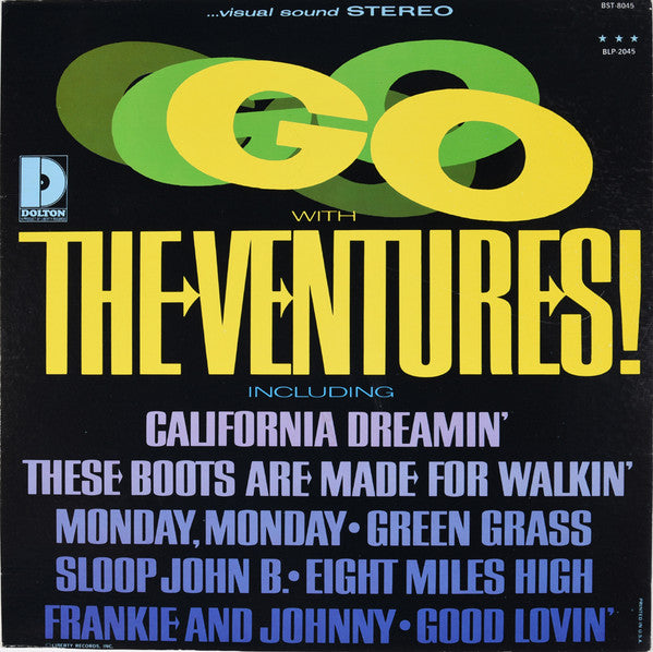Release: Go With The Ventures-Vinyl-US-1966-BST-8045-13290485