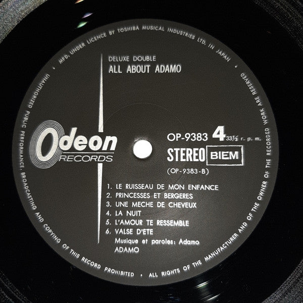 Deluxe Double / All About Adamo