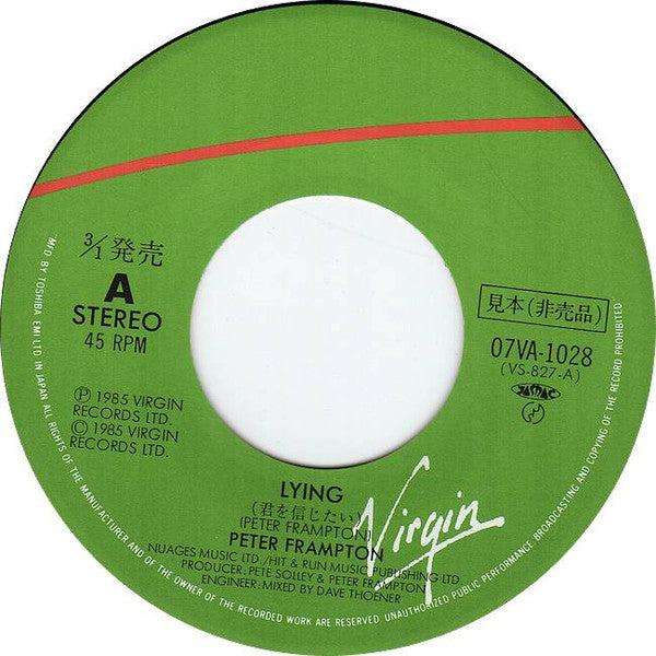 Release: Lying-Vinyl-Japan-1985-07VA-1028-13016885