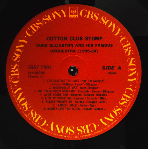 Cotton Club Stomp (1935-39)