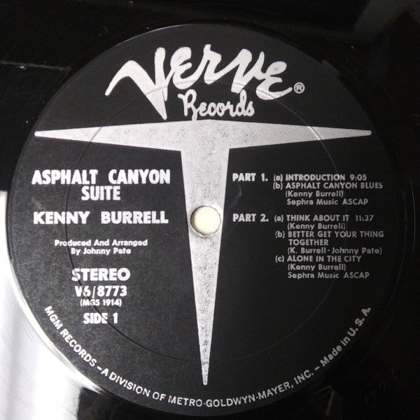 Master Release: Asphalt Canyon Suite by Kenny Burrell