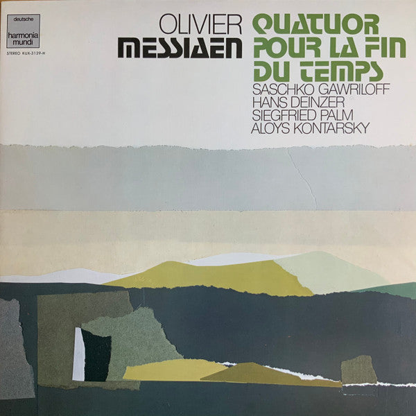 Release: Quatuor Pour La Fin Du Temps-Vinyl-Japan-1978-KUX-3129-H-15266049