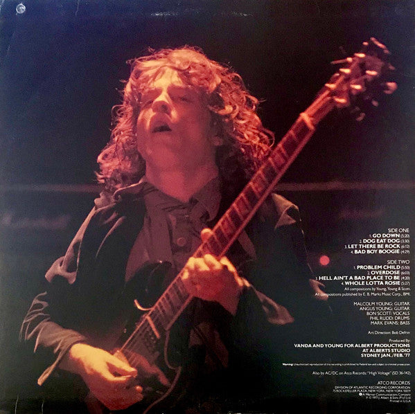 Release: Let There Be Rock-Vinyl-US-1977-SD 36-151-12912561