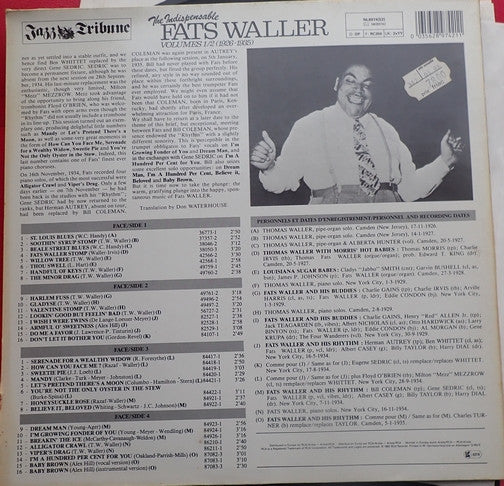 Release: The Indispensable Fats Waller - Volumes 1/2 (1926-1935)-Vinyl-Europe-1985-NL89742(2)-29476765