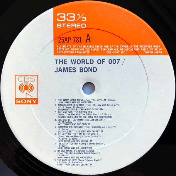 The World of 007/James Bond