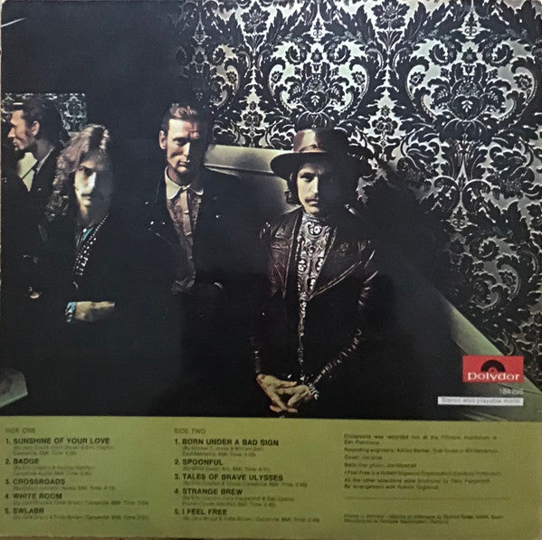 Release: Best Of Cream-Vinyl-Germany-1969-184 298-20530849