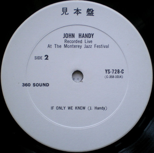 Recorded Live At The Monterey Jazz Festival