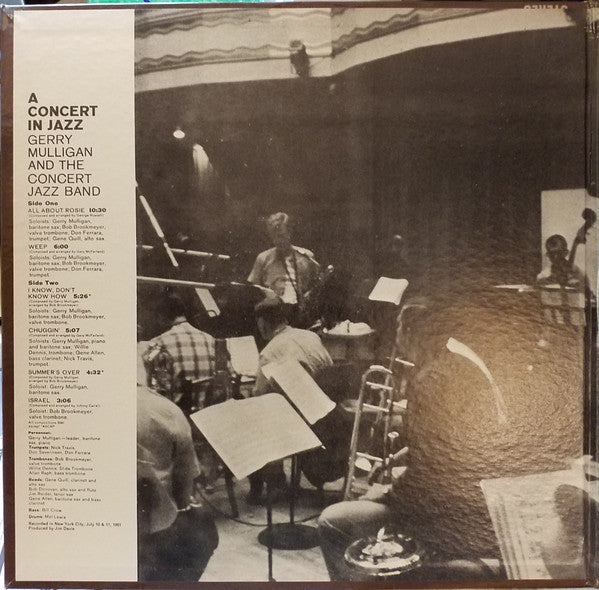 Release: Gerry Mulligan Presents A Concert In Jazz-Vinyl-US-1961-V-8415-14331021