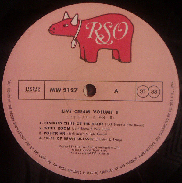 Live Cream Volume II