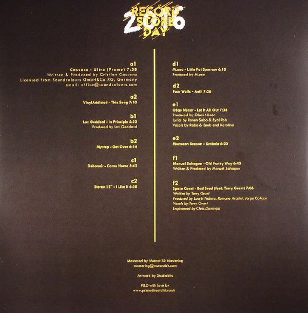 Release: Record Store Day 2016-Vinyl-UK-2016-DDD003RSD-8403589