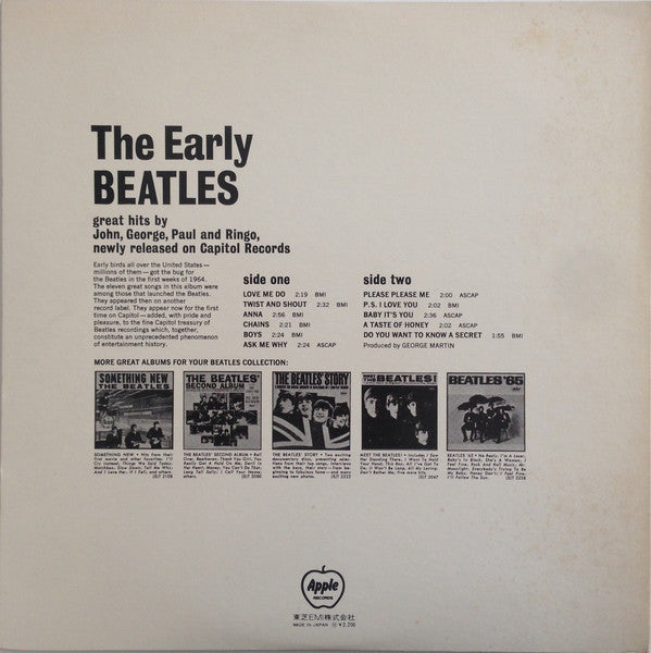 The Early Beatles