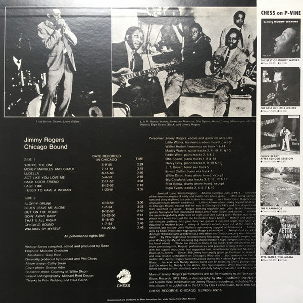 Release: Chicago Bound-Vinyl-Japan-1983-PLP-813-4566701