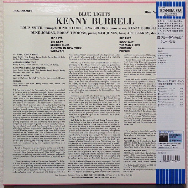 Release: Blue Lights, Vol. 2-Vinyl-Japan-1994-BN 1597, BLP 1597-7251223