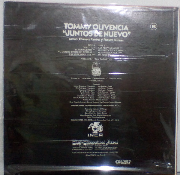 Release: Juntos De Nuevo-Vinyl-Venezuela-1974-LPS 88261-8618365