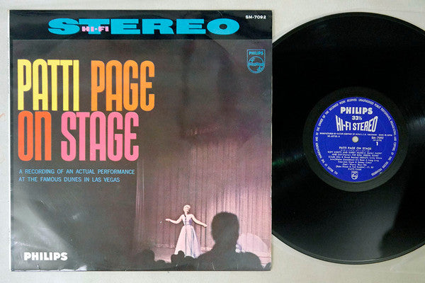Release: Patti Page On Stage-Vinyl-Japan-None-SM-7092-9519508