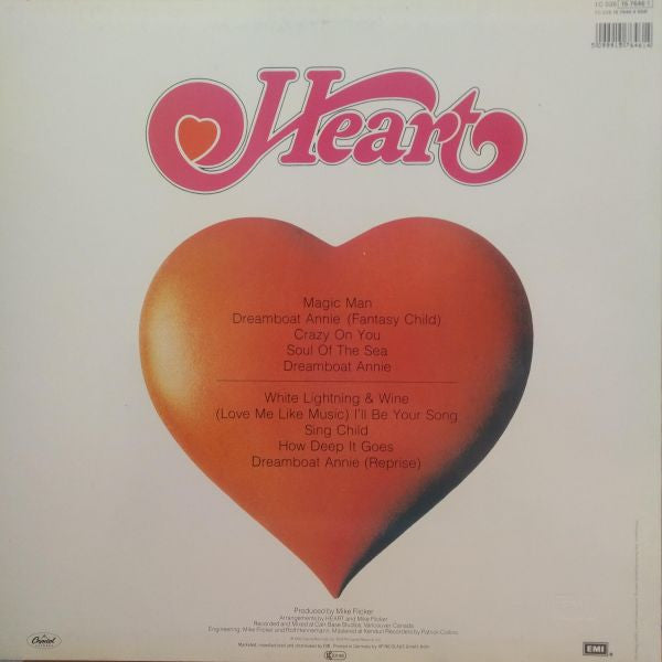 Release: Dreamboat Annie-Vinyl-Europe-None-1C 038 15 7646 1, 1C 038 15 7646 1-3820766