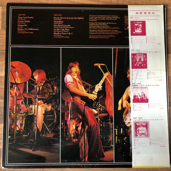 Release: Pat Travers-Vinyl-Japan-1976-MPF 1027-6699699