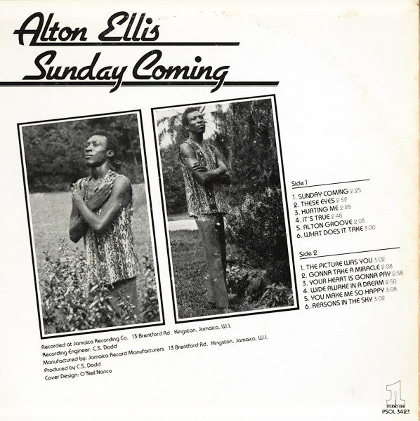 Master Release: Sunday Coming by Alton Ellis