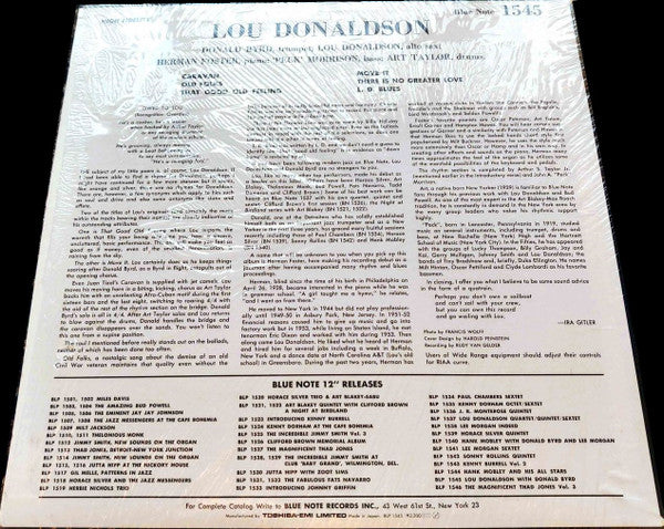 Release: Wailing With Lou-Vinyl-Japan-1984-BLP 1545-3634995