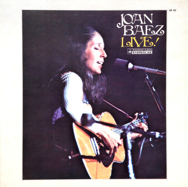 Release: Joan Baez In Italy-Vinyl-Japan-1972-GP 90, GP-90, GP90-7643293