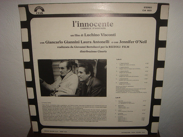 Master Release: L'innocente  by Franco Mannino