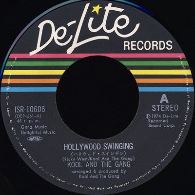 Master Release: Hollywood Swinging / Dujii by Kool & The Gang