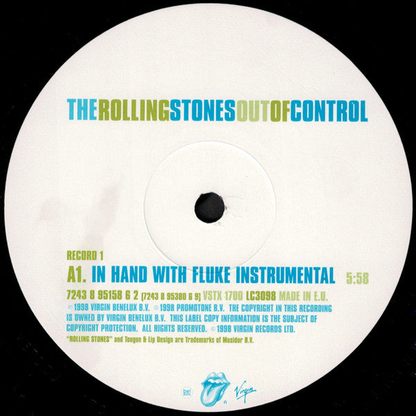 Release: Out Of Control-Vinyl-Europe-1998-VSTX 1700, 7243 8 95158 6 2-4741024