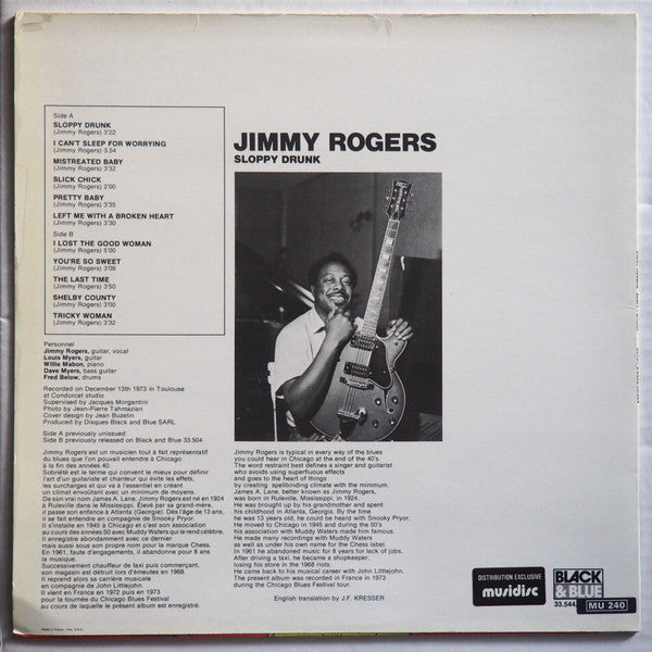 Master Release: Sloppy Drunk by Jimmy Rogers