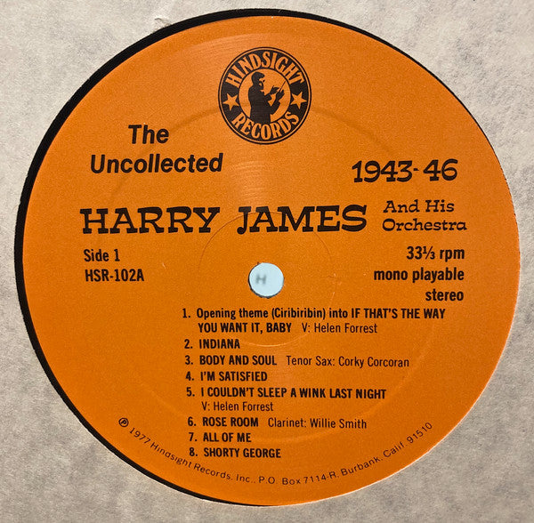 The Uncollected Harry James, 1943-1946
