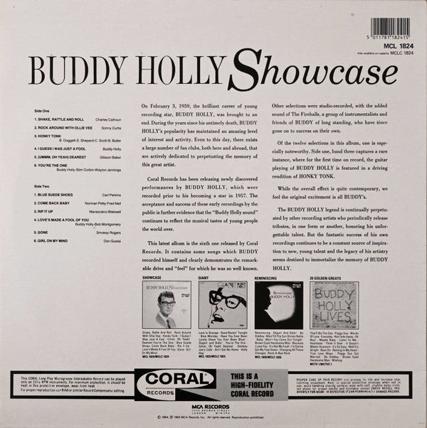 Release: Showcase-Vinyl-UK-1986-MCL 1824-6433657