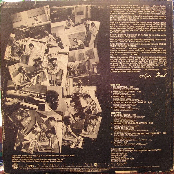 Release: The Other Side Of Jimmy Smith-Vinyl-US-1970-SE 4709-1678956