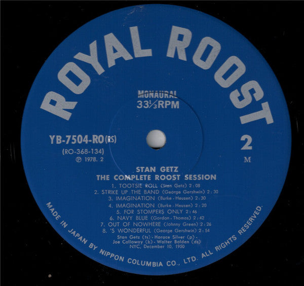 The Complete Roost Session - Split Kick