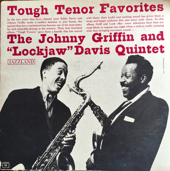 Master Release: Tough Tenor Favorites by The Eddie Davis-Johnny Griffin Quintet
