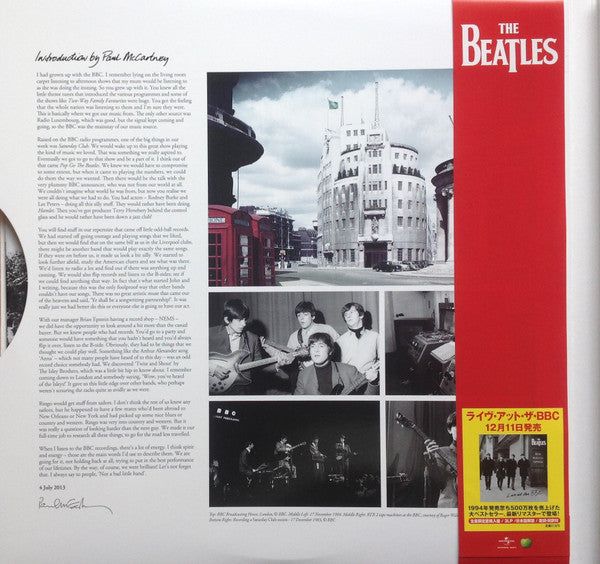Release: On Air - Live At The BBC Volume 2-Vinyl-Japan-2013-TYJP-6001/3, 3750506, 3750506, 3750506, 0602537505067, 0602537505067, 0602537505067-5322358