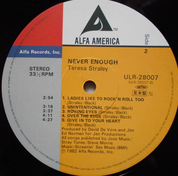 Never Enough