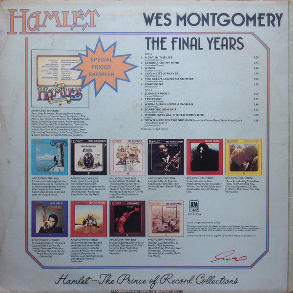 Release: The Final Years-Vinyl-UK-1975-AMLP 8004, AMLP.8004-3080858